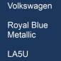 Preview: Volkswagen, Royal Blue Metallic, LA5U.